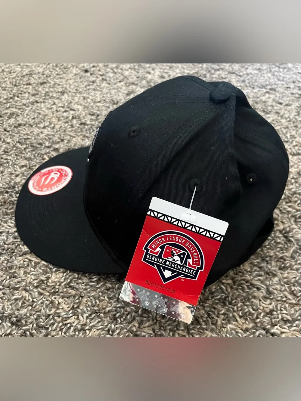NWT Lansing Lugnuts Youth Baseball Cap Hat, OC Sports